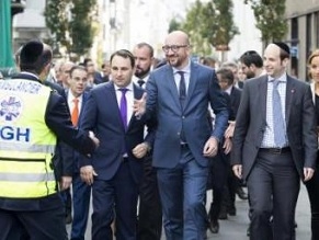 Belgian Prime Minister visits Jewish community of Antwerp