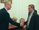 Arseniy Yatsenyuk met with Israeli Immigrant Absorption Minister and Minister of Jerusalem Affairs Zeev Elkin