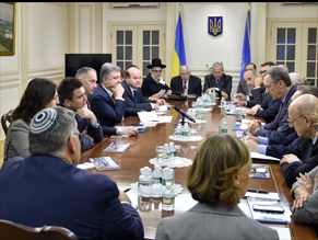 President Poroshenko met with representatives of Jewish community in the United States