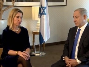 Mogherini after meeting with Netanyahu