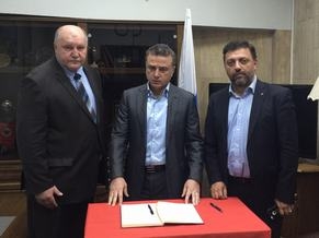 Senior representatives of the EAJC visited the Russian Embassy in Israel
