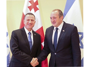 Эдельштейн встретился с президентом и главой парламента Грузии