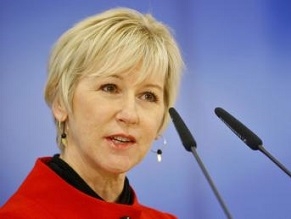 Swedish FM Margot Wallstrom draws ire in Jerusalem after seemingly linking Paris attacks to Israeli-Palestinian conflict