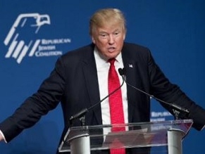 Donald Trump&#039;s comments at Republican Jewish Coalition candidates&#039; forum drew criticism