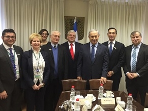 Netanyahu meets with Limmud FSU leadership