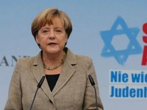 Merkel urges Germans to act intensively against anti-Semitism