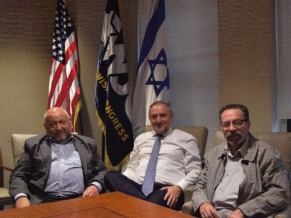 Head of Kazakhstan Jewish community working meetings in New York