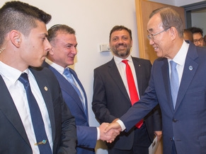 Встреча с Генеральным секретарем ООН