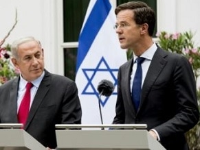 Netanyahu in Holland to try to convince Europe that Israel is a key player in fighting Islamic terrorism