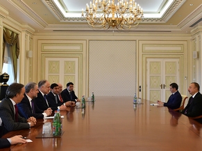 EAJC President Julius Meinl took part in the meeting with Azeri President Ilham Aliyev