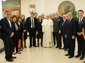 EAJC President took part in the meeting with the Pope