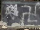 Swastikas spray-painted on wall of Jewish cemetery in New York State