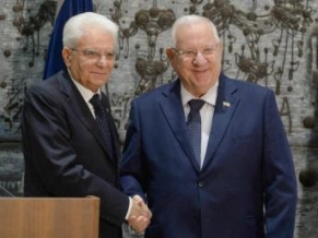 Italian President Sergio Mattarella in Jerusalem: &#039;Italy will always stand with Israel&#039;