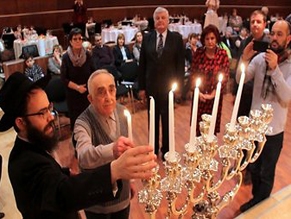 Еврейская община Ида-Вирумаа отмечает Хануку