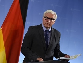 German FM Steinmeier endorses Kerry&#039;s speech