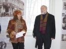Josef Zissels speaks at “Babiy Yar: Histories and Fates” exhibition opening