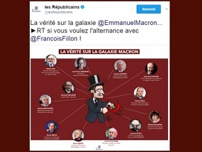 Anti-Semitic caricature published by France&#039;s center-right party sparks outrage