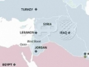 Israel not mentioned on Agence France-Presse Mideast map