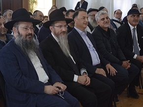 FJC President Lev Leviev and Russia’s Chief Rabbi Berel Lazar Visit Baku