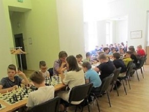 Детский шахматный турнир в Еврейской общине Литвы