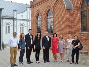 Литву посетил председатель Комиссии по сохранению наследия США за рубежом Пол Пакер