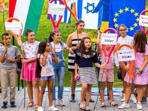 В украинском лагере «Истоки толерантности» прошли греческий, еврейский и межнациональный дни
