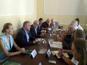 Состоялась встреча Роберта Зингера и Иосифа Зисельса с главой Черновицкой областной администрации