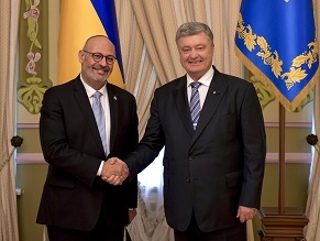 Ukrainian president receives credentials from Israeli ambassador of four countries