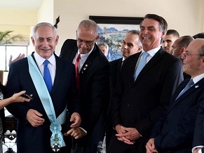 Нетаниягу заверил евреев Бразилии, что Болсонару переведет посольство в Иерусалим
