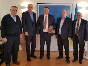 Посол Украины в Израиле Геннадий Надоленко посетил Бар-Иланский университет