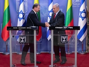 Netanyahu Meets Lithuanian President in Latest Overture to Former Soviet Bloc