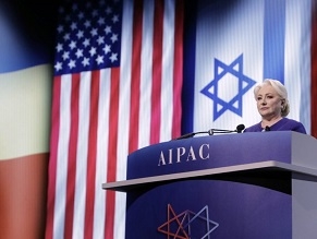 Romanian PM announces Jerusalem embassy move at AIPAC conference
