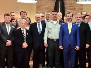 Посол Израиля в Украине устроил ужин в честь лидера крымскотатарского народа Мустафы Джемилева