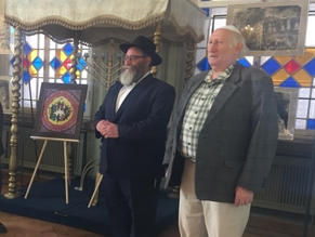 В петербургской синагоге открылась выставка Анатолия Каплана