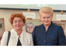 Еврейская община Литвы поблагодарила за сотрудничество президента Д. Грибаускайте