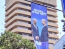 Netanyahu touts friendship with Putin in new billboard
