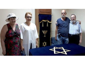 Черновицкую синагогу «Исраэль» посетили руководители благотворительного фонда «Рухама»