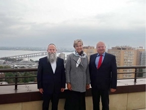 Посол ФРГ Анка Фельдгузен посетила еврейскую общину