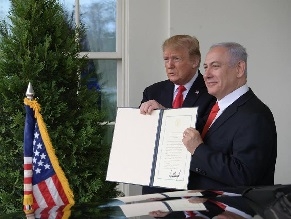 Нетаниягу поблагодарил Трампа за резолюцию против антисемитизма