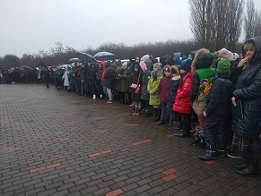 В Дробицком Яру состоялась Церемония памяти жертв Холокоста