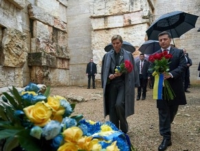 A difficult maneuver between politics and memory: The President of Ukraine at the Holocaust Forum in Jerusalem