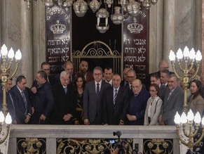 Египетские евреи со всего мира помолились в восстановленной синагоге Александрии