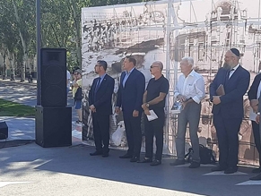 В Мелитополе открыли мемориал памяти жертв Холокоста