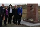 В Карагандинской области состоялось открытие отреставрированной мемориальной плиты погибшим в Карлаге евреям