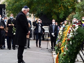 Президент ФРГ на памятной церемонии в Галле назвал антисемитизм «сейсмографом демократии»