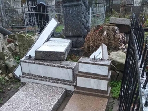 Новые акты вандализма на еврейском кладбище в Кишиневе