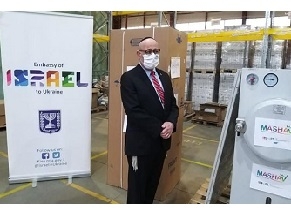 Посольство Израиля отправило оборудование Черновицкому лабораторному центру