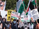 Произраильская и пропалестинская демонстрации столкнулись в Нью-Йорке 