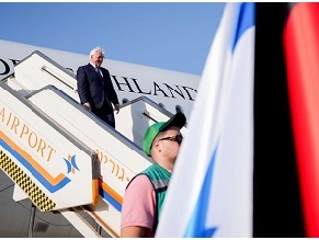 Президент ФРГ Франк-Вальтер Штайнмайер прибыл в Израиль