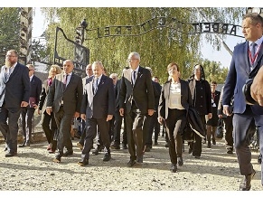 Президент Австрии открыл национальную выставку в музее Аушвиц-Биркенау в Польше